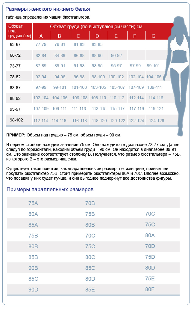 Размер Нижнего Белья