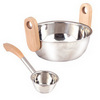 UKKO/УККО набор шайка d26cm черпак 12cm 218/metal